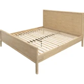 Hansville King Bed in Natural White Wash Wood